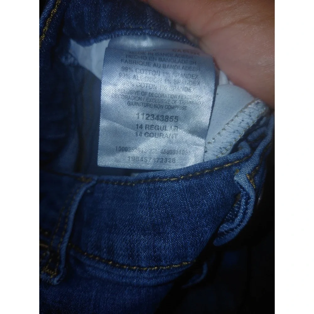Wrangler Classic Boot Jeans Kids Size 14 Regular Medium Wash Denim Pants